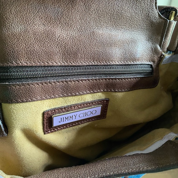 Jimmy choo bag. Blue denim bag small tulips bag - Picture 3 of 3